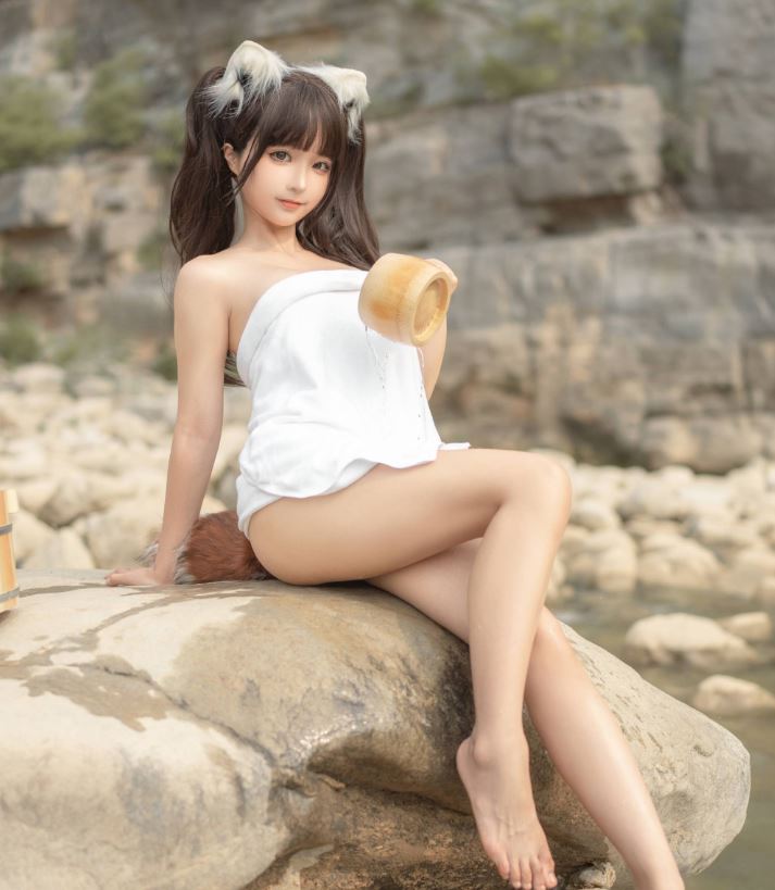 หลุด สาวนางแบบอวดหีขาว